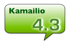 Kamailio 4.3